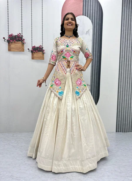 Pc 557 Shimmer Lehenga With Blouse Wholesale Suppliers In India
